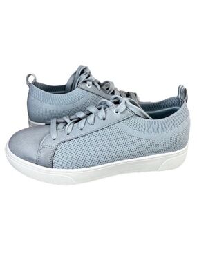 Propet Kenna Gray Cushioned Knit Casual Sneakers Size 8